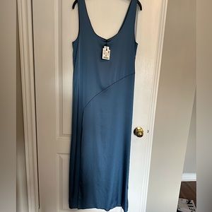 Maxi Zara Satin Dress with slit